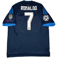 2015-16 Real Madrid Derde Shirt Ronaldo - Oldschool Voetbalshirts