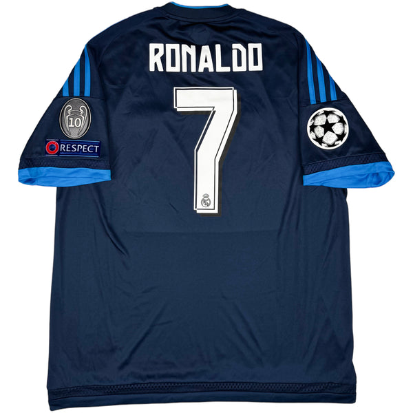 2015-16 Real Madrid Derde Shirt Ronaldo - Oldschool Voetbalshirts