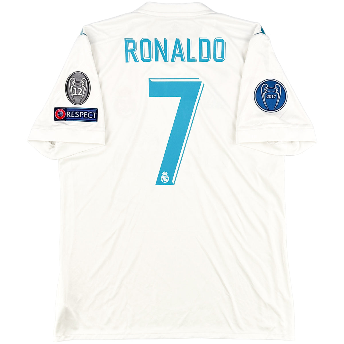 2017-18 Real Madrid Thuis Shirt Ronaldo - Oldschool Voetbalshirts