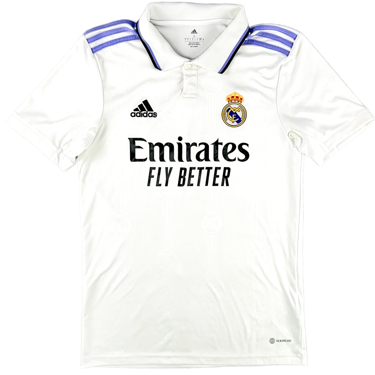 2022-23 Real Madrid Thuis Shirt - Oldschool Voetbalshirts
