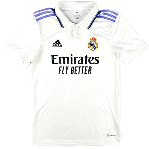 2022-23 Real Madrid Thuis Shirt - Oldschool Voetbalshirts