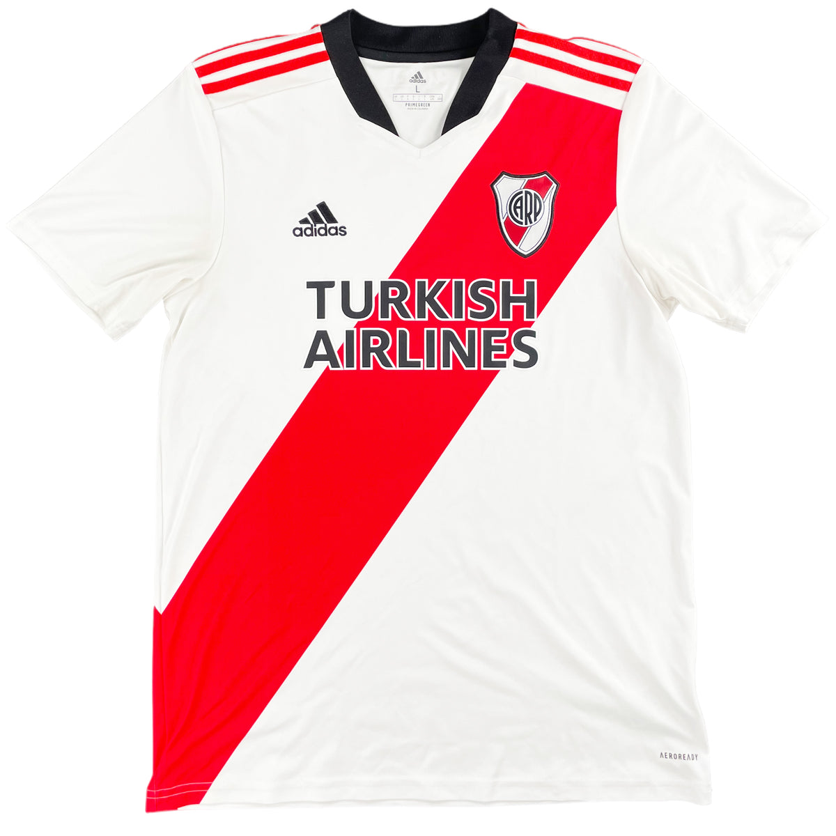 2021-22 River Plate Thuis Shirt - 9/10 - (L) - Oldschool Voetbalshirts