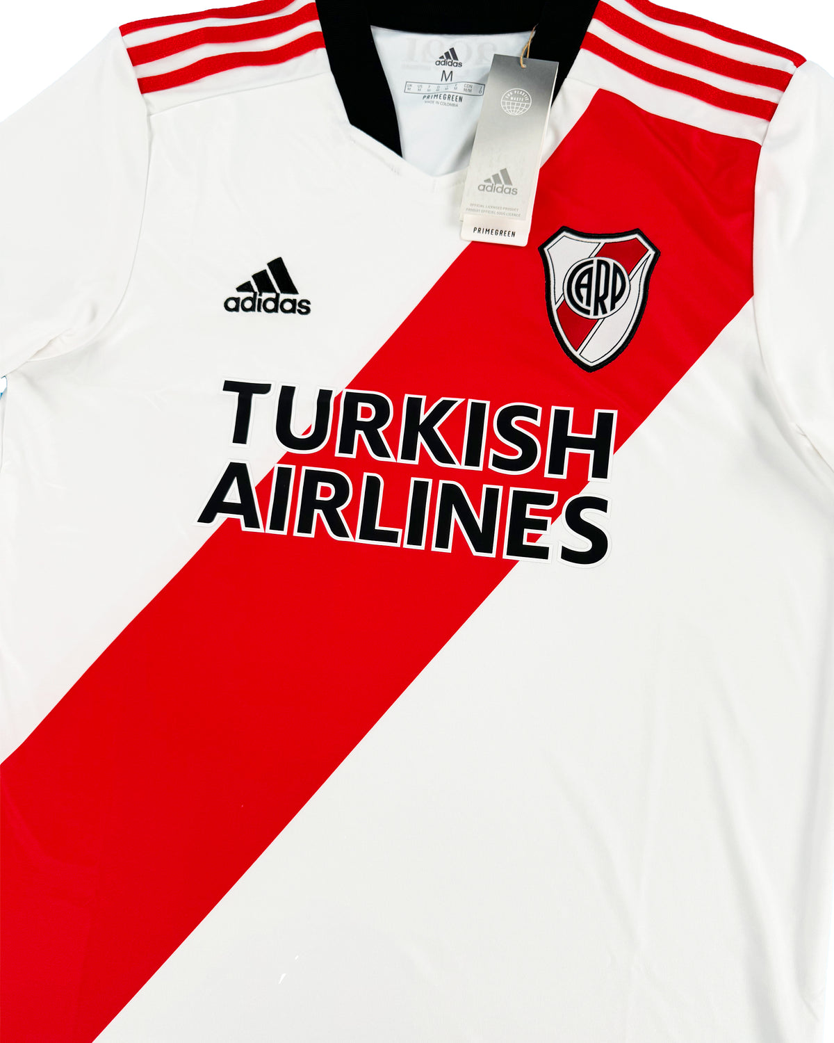 2021-22 River Plate Thuis Shirt - 10/10 - (M) - Oldschool Voetbalshirts