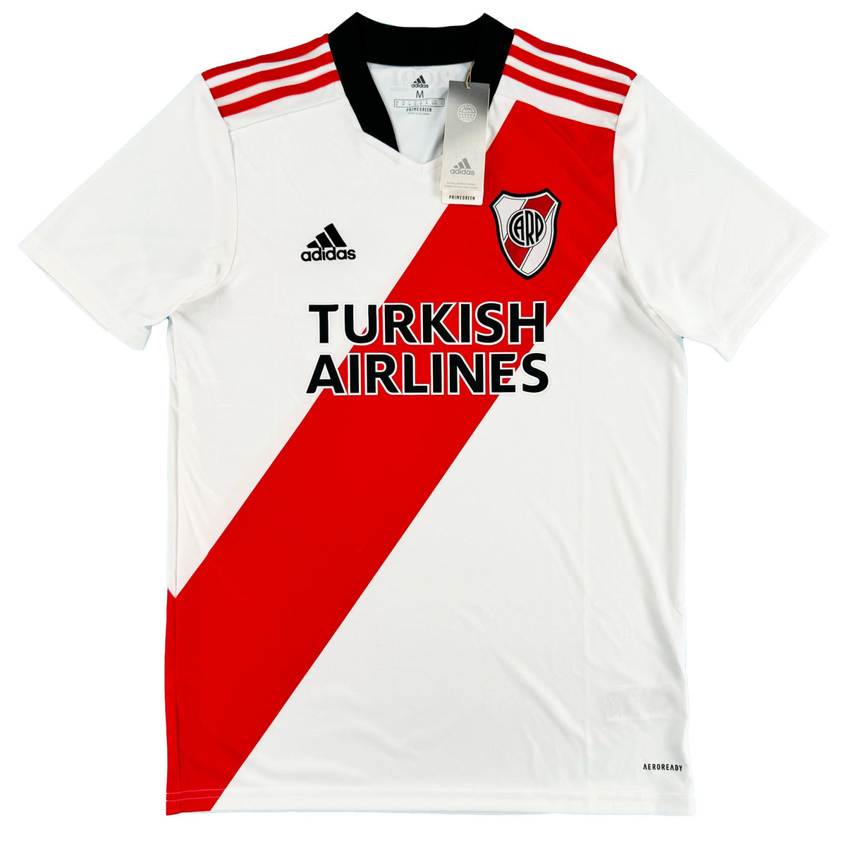 2021-22 River Plate Thuis Shirt - 10/10 - (M) - Oldschool Voetbalshirts