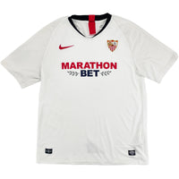 2019-20 Sevilla Thuis Shirt - 8/10 - (L) - Oldschool Voetbalshirts