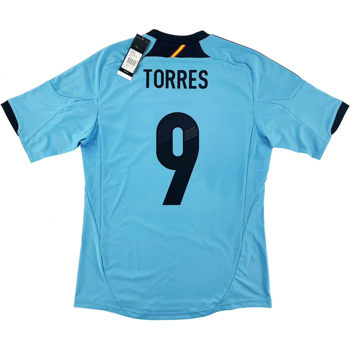 2012 Spanje EK Uit Shirt Torres - Oldschool Voetbalshirts
