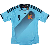 2012 Spanje EK Uit Shirt Torres - Oldschool Voetbalshirts