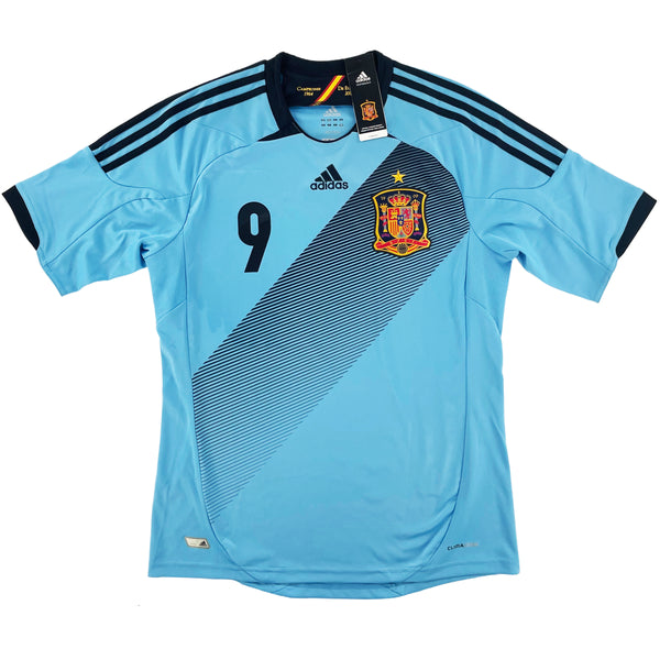 2012 Spanje EK Uit Shirt Torres - Oldschool Voetbalshirts
