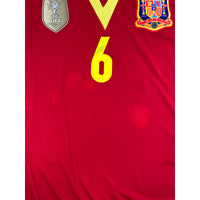 2013-14 Spanje Thuis Shirt Iniesta - Oldschool Voetbalshirts