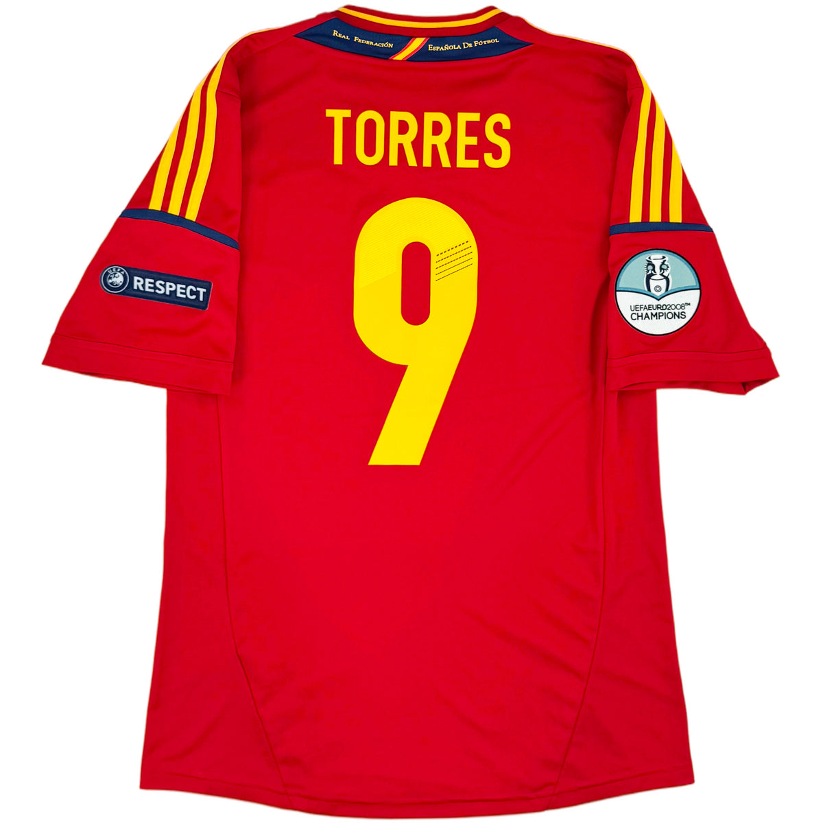 2012 Spanje EK Thuis Shirt Torres - Oldschool Voetbalshirts