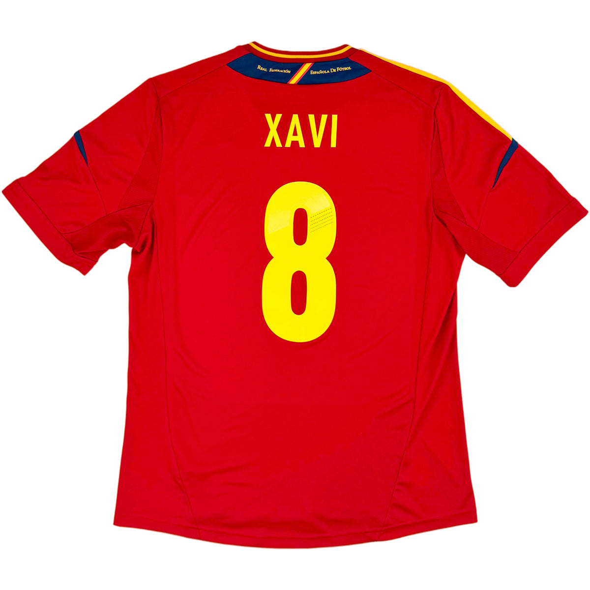 2012 Spanje EK Thuis Shirt Xavi - Oldschool Voetbalshirts