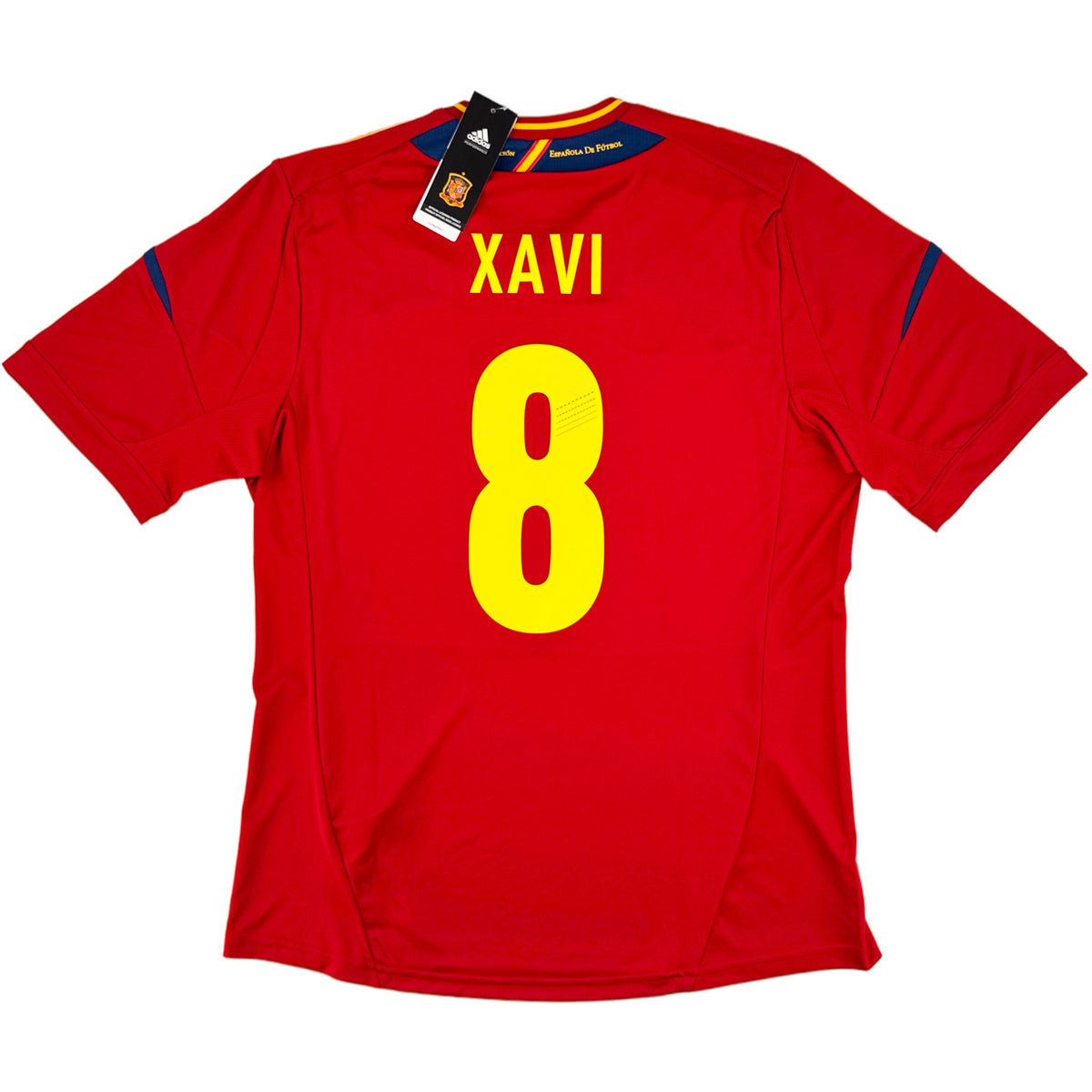 2012 Spain EURO Home Shirt Xavi