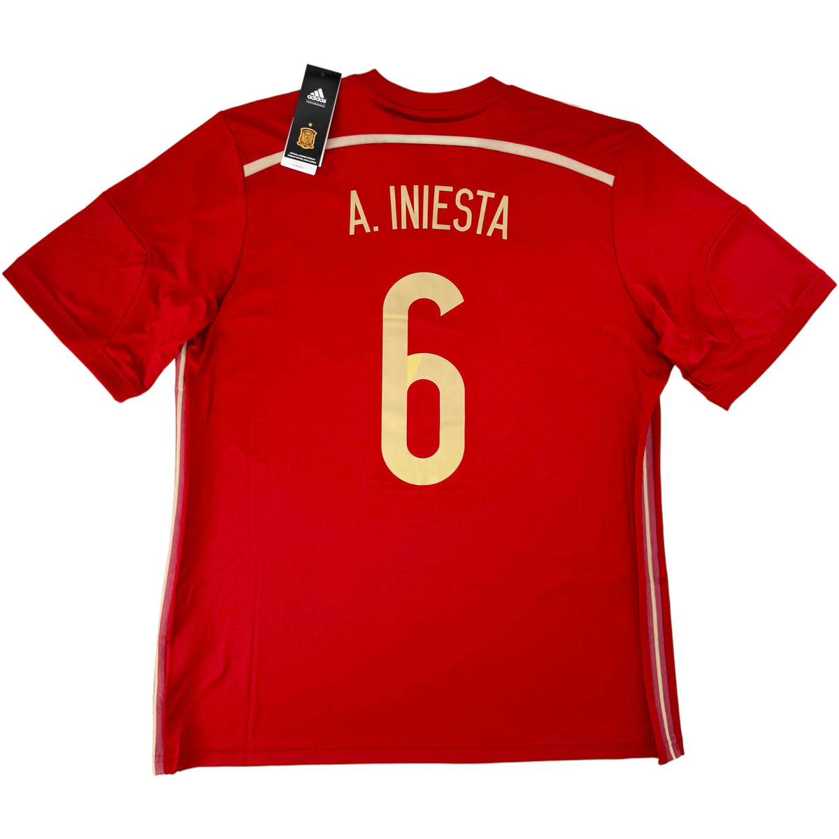 2014 Spanien WM Heimtrikot Iniesta