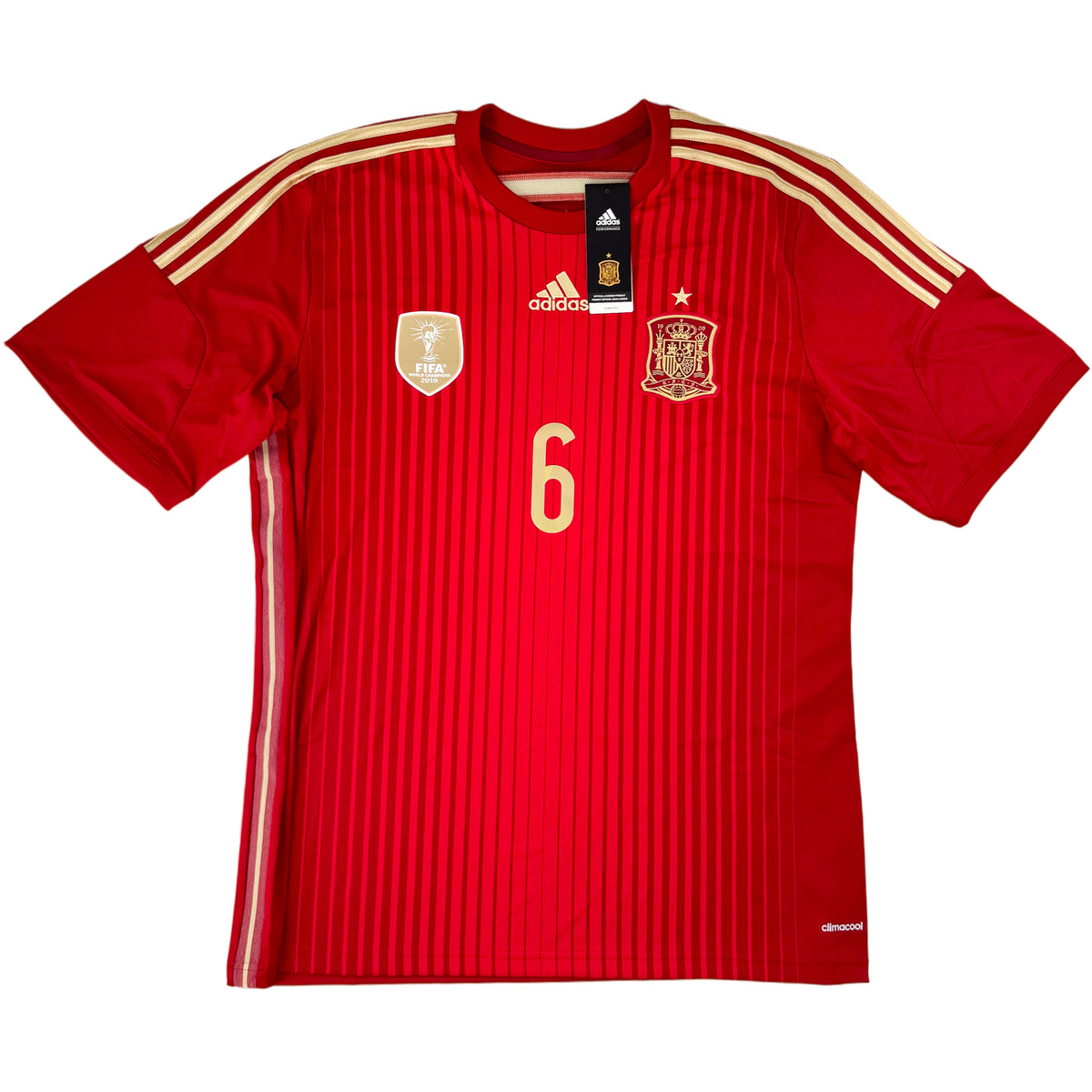 2014 Spanien WM Heimtrikot Iniesta