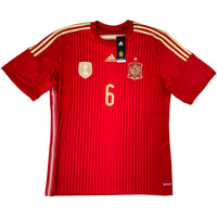 2014 Spanien WM Heimtrikot Iniesta