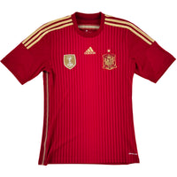 2014 Spanje WK Thuis Shirt - 9/10 - (S) - Oldschool Voetbalshirts