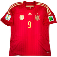 2014 Spanje WK Thuis Shirt Torres - Oldschool Voetbalshirts