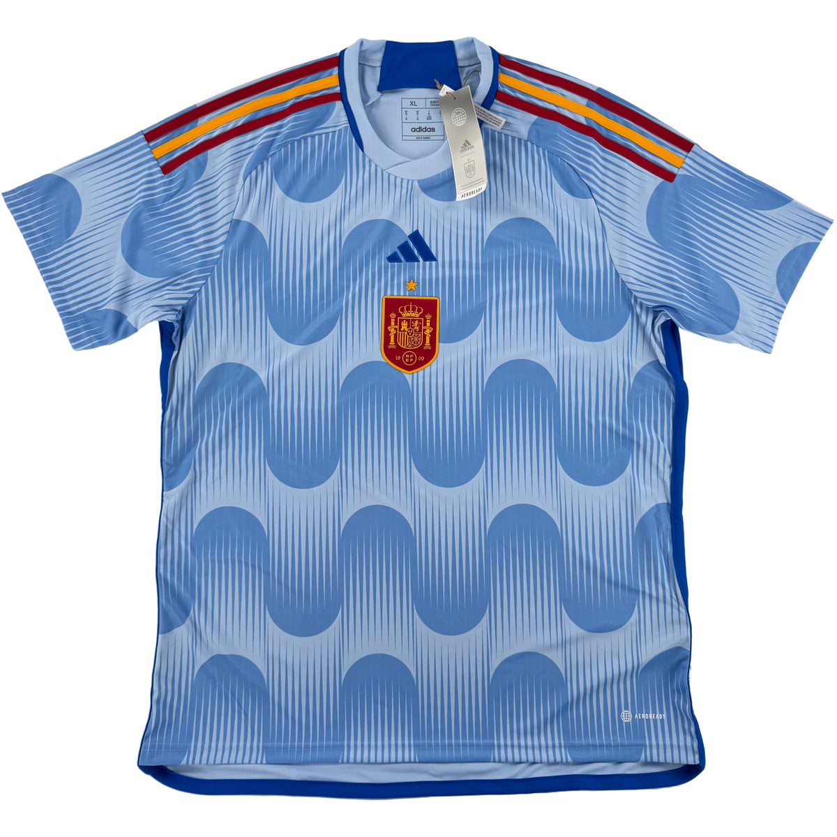 2022 Spanje WK Uit Shirt - 10/10 - (XL) - Oldschool Voetbalshirts
