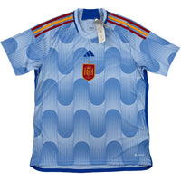 2022 Spanje WK Uit Shirt - 10/10 - (XL) - Oldschool Voetbalshirts