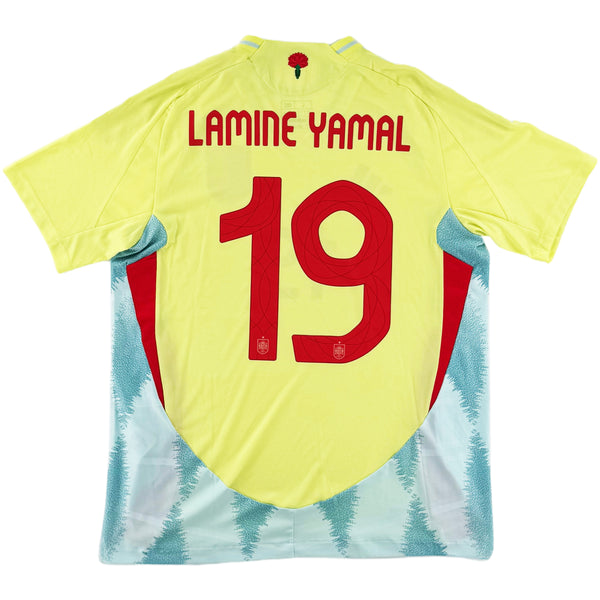 2024 Spanje EK Pro Uit Shirt Yamal - Oldschool Voetbalshirts