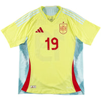 2024 Spanje EK Pro Uit Shirt Yamal - Oldschool Voetbalshirts