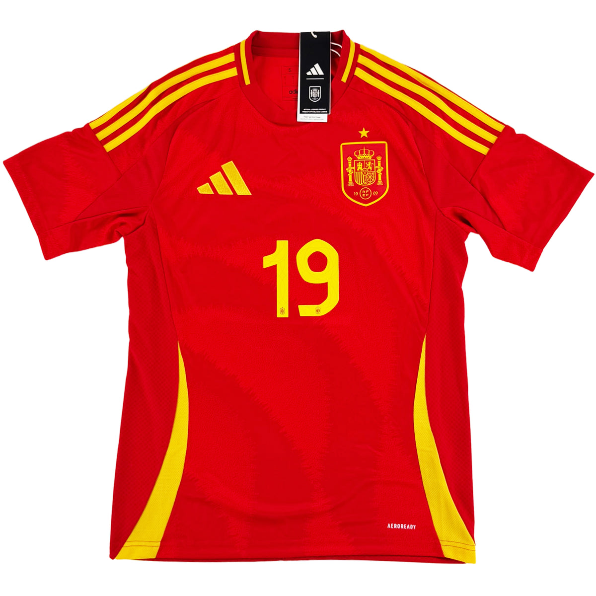 2024 Spanje EK Thuis Shirt Yamal - Nieuw - (S) - Oldschool Voetbalshirts
