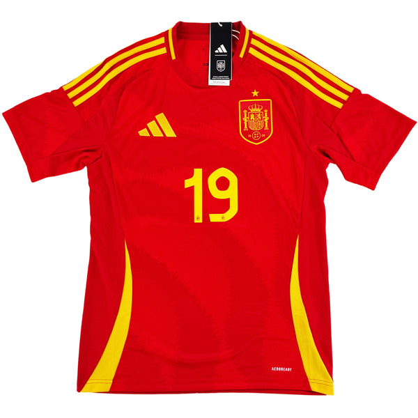 2024 Spanje EK Thuis Shirt Yamal - Nieuw - (S) - Oldschool Voetbalshirts