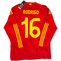 2024 Spanje EK Thuis Shirt Rodri