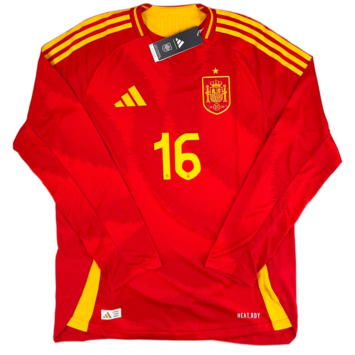 2024 Spanje EK Thuis Shirt Rodri