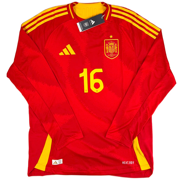 2024 Spain EURO Home Shirt Rodri