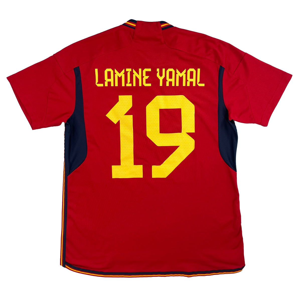 Spain - Home Shirt - YAMAL #19 - 2022/23 - Size L - 10/10