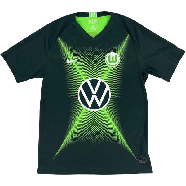 2019-20 Wolfsburg Thuis Shirt Weghorst #9 - 8/10 - (M) - Oldschool Voetbalshirts