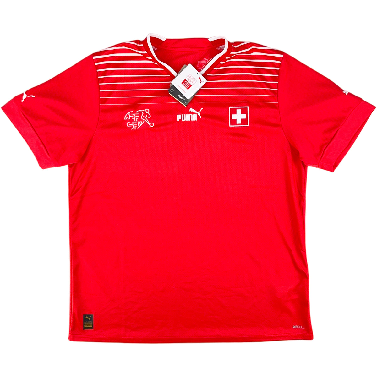 2022-23 Zwitserland Thuis Shirt - Oldschool Voetbalshirts