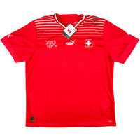 2022-23 Zwitserland Thuis Shirt - Oldschool Voetbalshirts