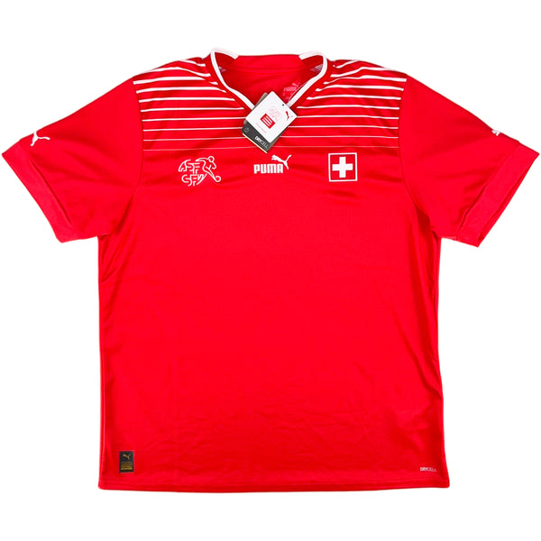 2022-23 Zwitserland Thuis Shirt - Oldschool Voetbalshirts