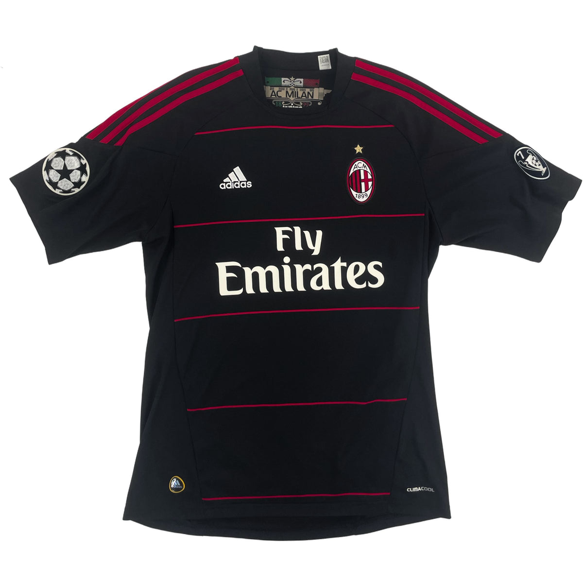 2010-11 AC Milan Derde Shirt Ibrahimovic - 8/10 - (M) - Oldschool Voetbalshirts