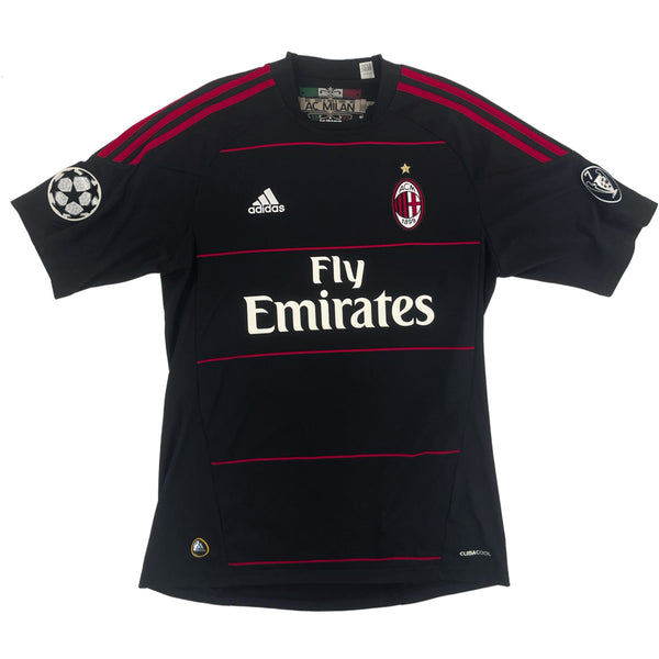 2010-11 AC Milan Derde Shirt Ibrahimovic - 8/10 - (M) - Oldschool Voetbalshirts