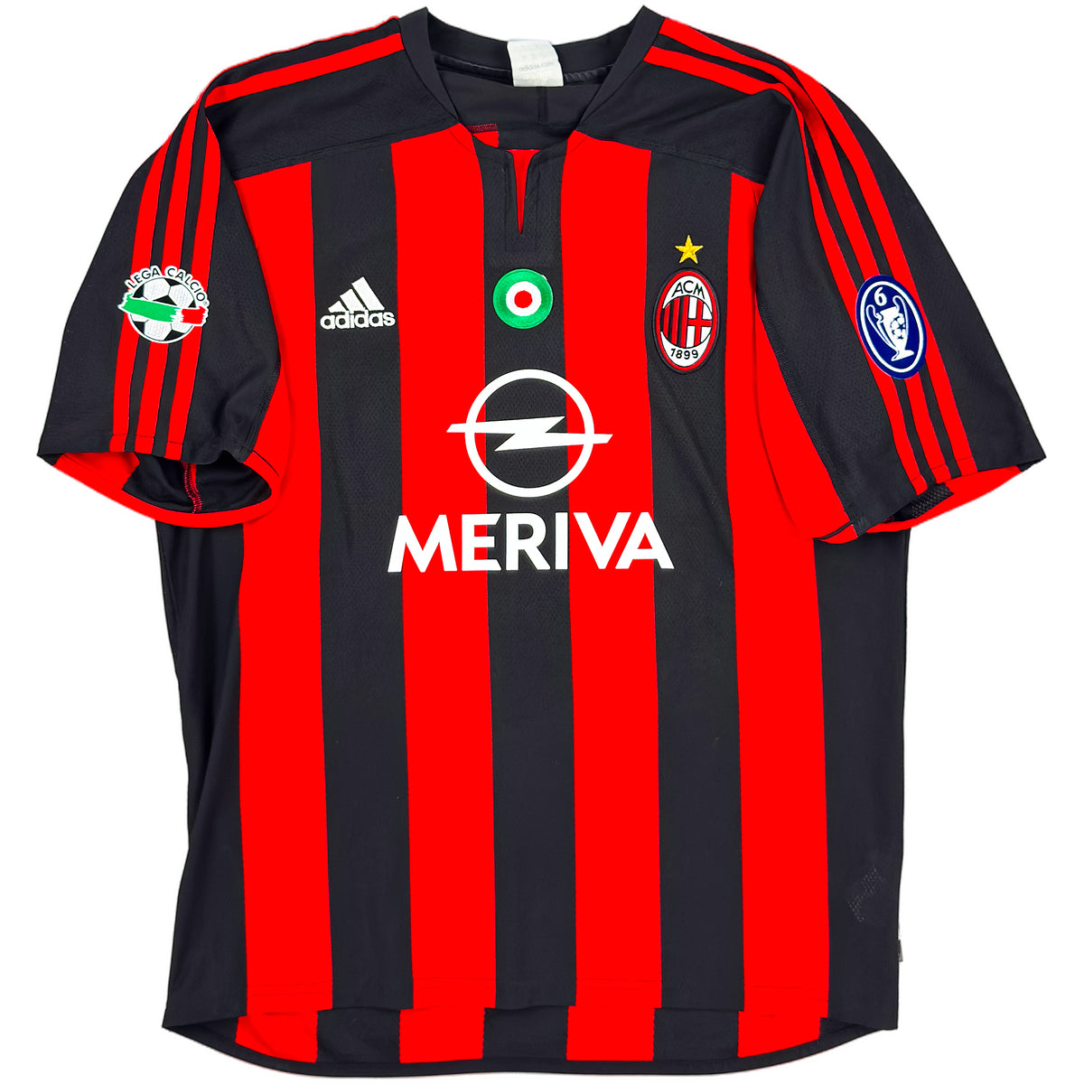 2003-04 AC Milan Home Shirt Shevchenko