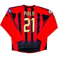 2004-05 AC Mailand EM Heimtrikot Pirlo