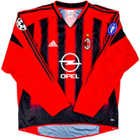 2004-05 AC Mailand EM Heimtrikot Pirlo