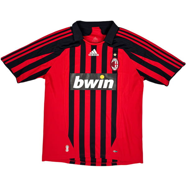 2007-08 AC Milan Home Shirt Ronaldo
