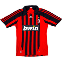 2007-08 AC Milan Home Shirt Ronaldo