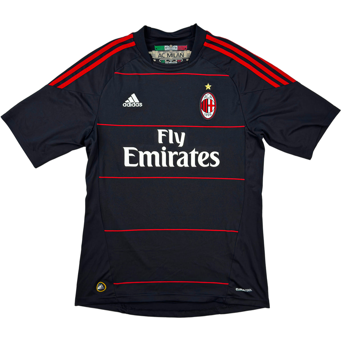 Camiseta tercera del AC Milan 2010-11 Thiago Silva