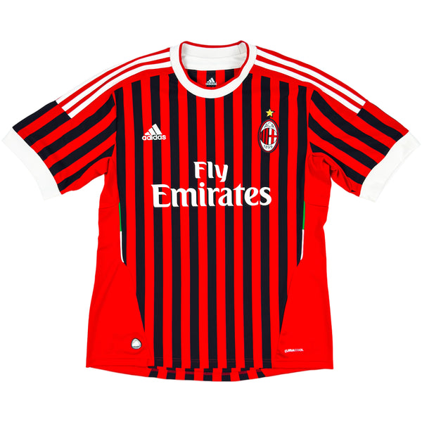 Maillot domicile de l’AC Milan 2011-12 Ibrahimovic