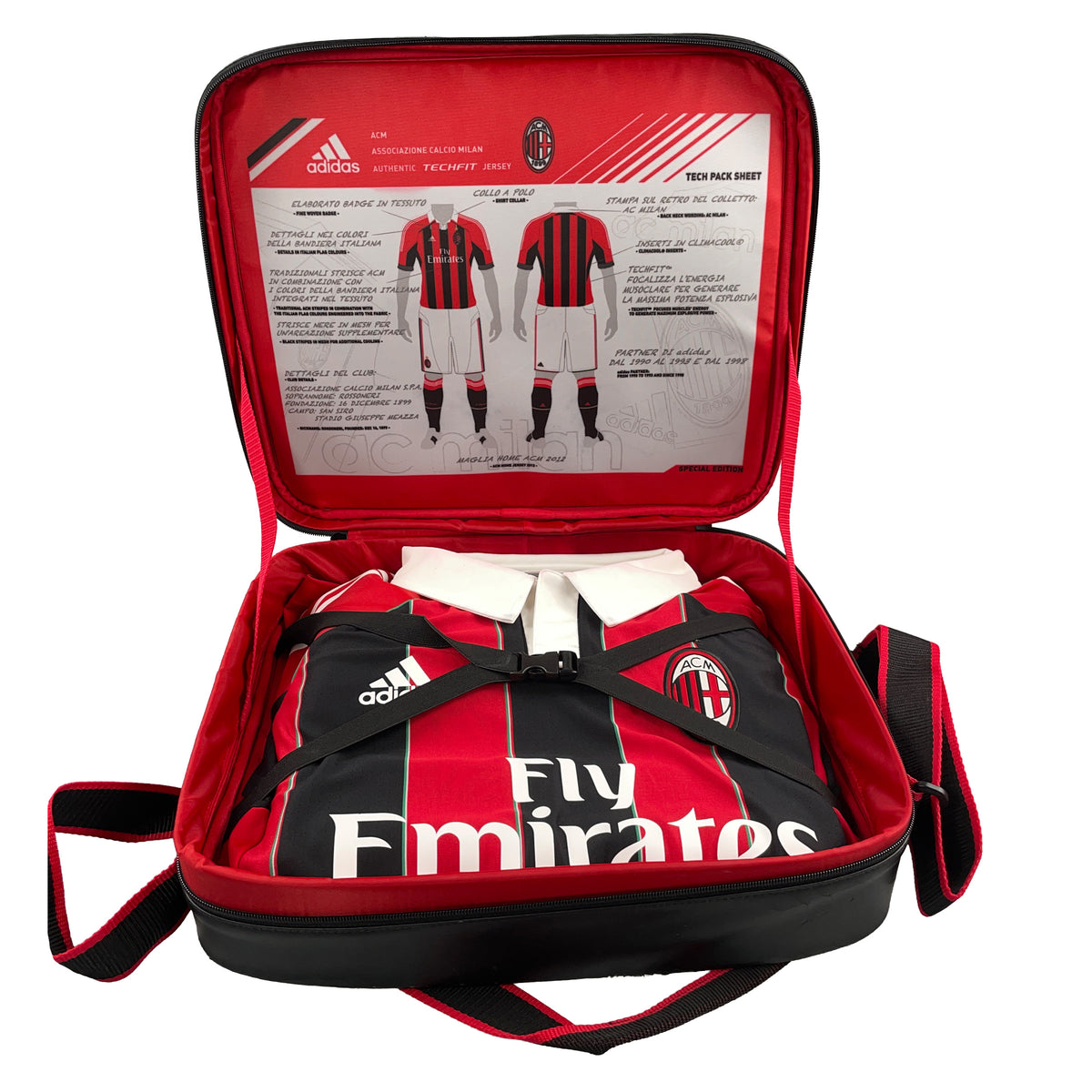 Maillot domicile pro AC Milan 2012-13