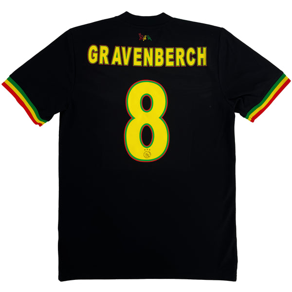 2021-22 Ajax Derde Shirt Gravenberch - 9/10 - (M) - Oldschool Voetbalshirts