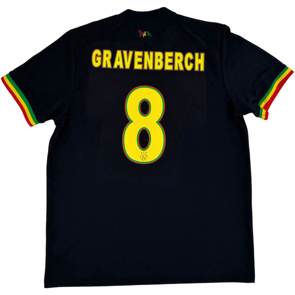2021-22 Ajax Uit Shirt Gravenberch - Nieuw - (XL) - Oldschool Voetbalshirts
