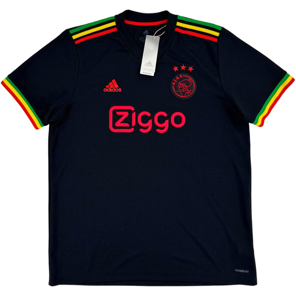 2021-22 Ajax Uit Shirt Gravenberch - Nieuw - (XL) - Oldschool Voetbalshirts
