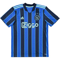 2021-22 Ajax Uit Shirt - Oldschool Voetbalshirts