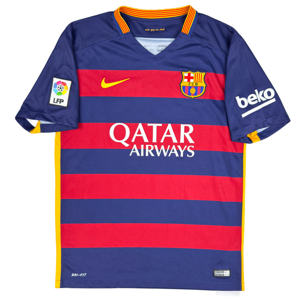 2015-16 FCバルセロナ ホームシャツ メッシ